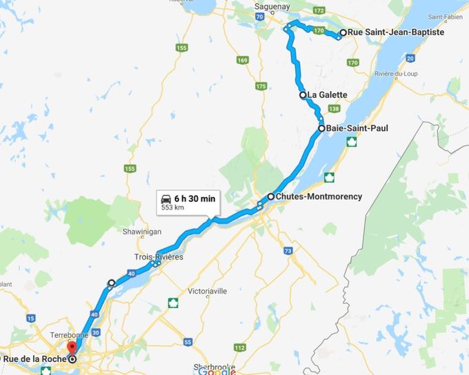 550km - 6h30