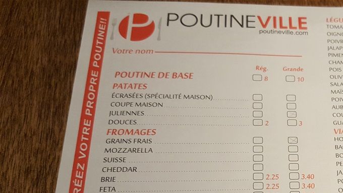 Faites votre choix