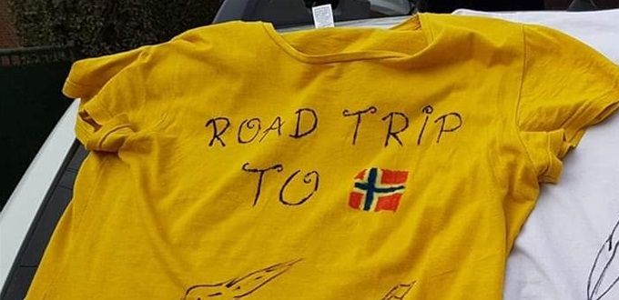 Road Trip Norvège J-100 : pour notre percent, création de T-shirts personnalisés